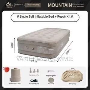 Automatic Self Inflatable Bed/Mattress With Pillow