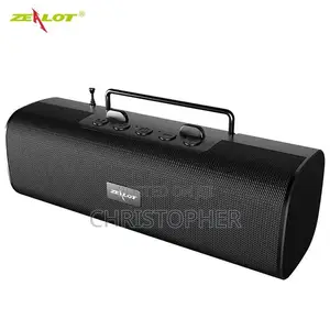 Zealot S40 FM Radio Bluetooth Speaker With External Antenna