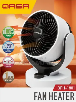 Qasa 1800W Fan Heater - QFH1801
