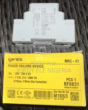MKC-01 Original Entes Phase Failure Device Made in Turkey