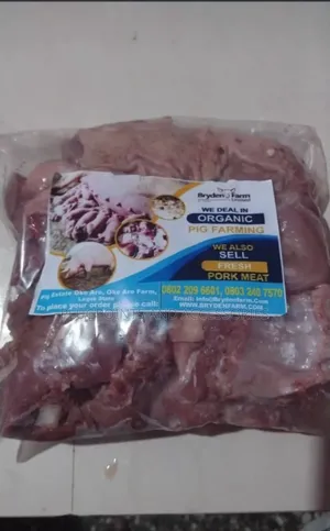 100% Hygienically Certified Fresh Pork Meat Raw/ Grilled 1kg