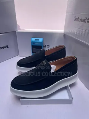 Men's Timberland Suede White Sole Loafers