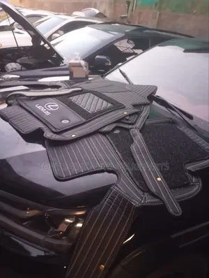 Double Layer Footmatt for Lexus RX and ES Black Colour
