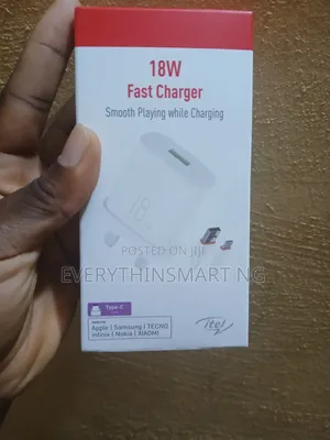 18W Charger With Type C Cable