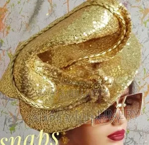 Free Form Facinator Gold Colour