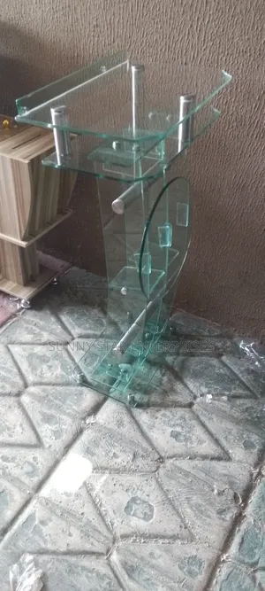 High Quality Executive Thick Glass Pulpit for Church