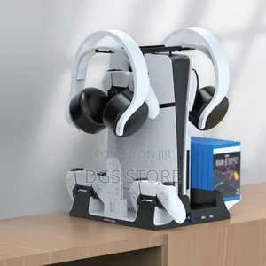 Green Lion Gpx380 PS5 Cooling Stand Charging Station PS5