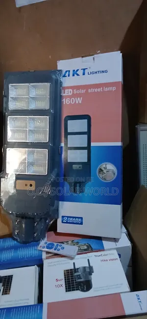 160watts AKT Solar Street Light All in One