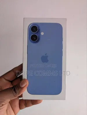 New Apple iPhone 16 128 GB Blue