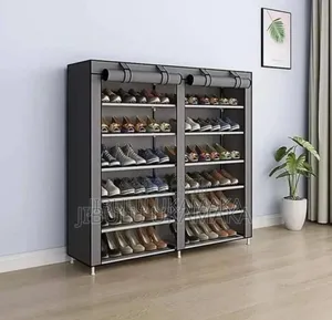 6 Layers Double Shoe Rack