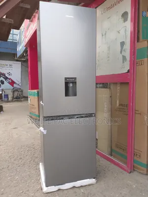New Hisense 264 Litre Bottom Freezer Fridge With Water Dispenser