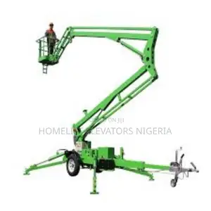 Articulated Boom Lift Trailer Aerial Work Platform
