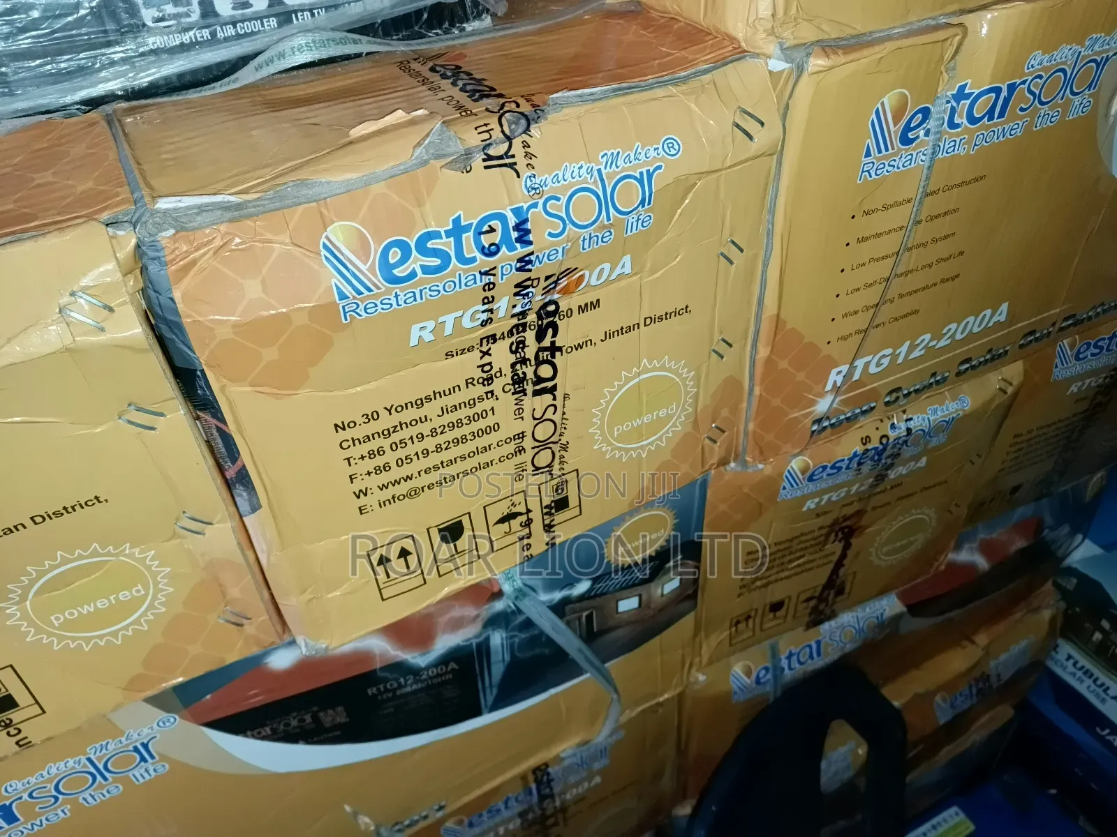 Restar Dry Cell 200ah