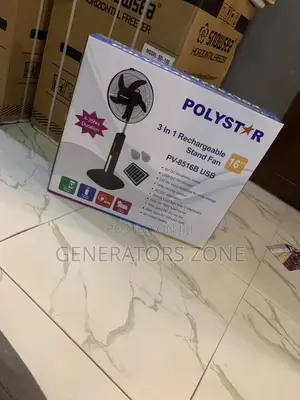Lightweight Blades Polystar 16" Stand Fan / Pv-8516b
