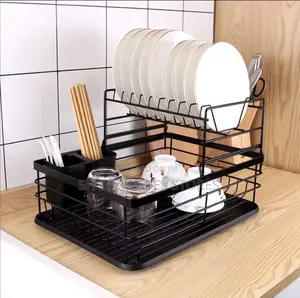 Dish Rack and Drainboard Set