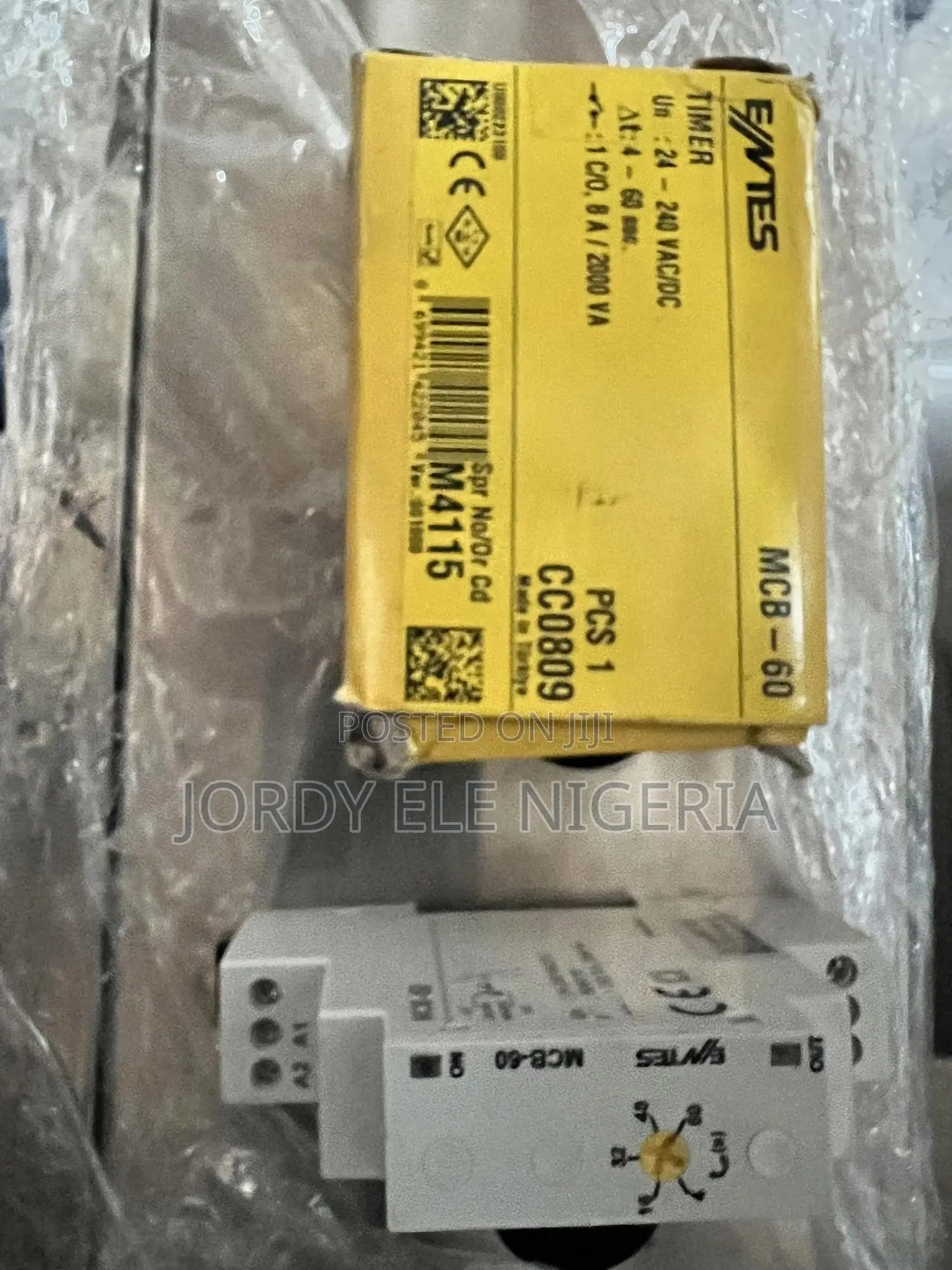 Original Entes McB-60 Timer.