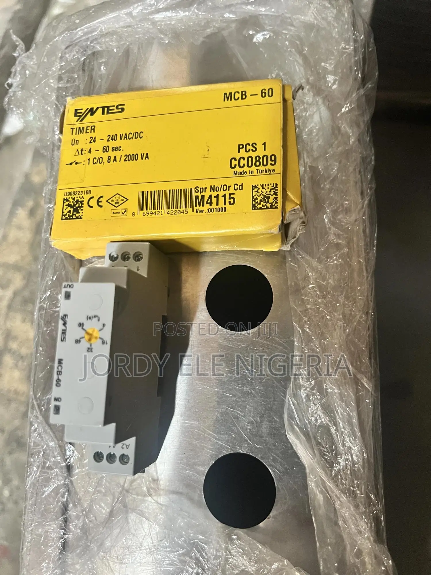 Original Entes McB-60 Timer.