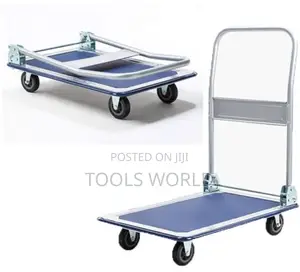 150kg Folding Foldable Flatbed Platform Trolley, Hand Truck
