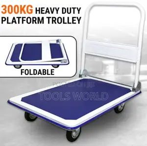 300kg Folding Platform Trolley, Heavy Duty Hand Sack Truck