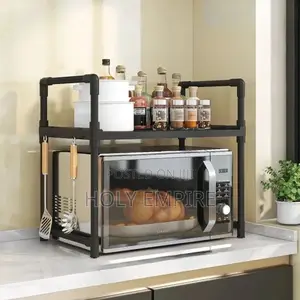 Household Microwave Stove Shelf Multi-layer Kitchen Rack
