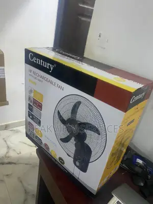 Standard Century 18"Rechargeable Fan With LED Light FRCB-45