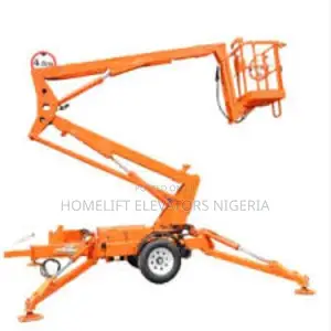 Towable Man Lift Boom Lift With 10 - 16 Working Platform