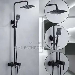Black Shower Mixer