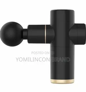 Green Contento Portable Massage Gun Black