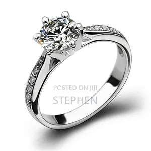 Zirconia Engagement Ring