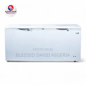 Nexus 585L Double Door Chest Freezer -NX-695 Silver