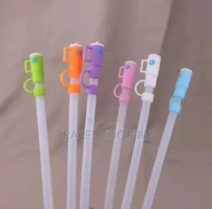 Silicone Stanley Mug Toppers W/ Straw| 10mm Straw Cover