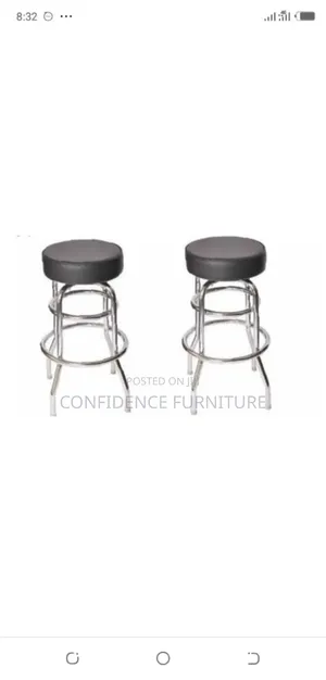 Quality Stainless Bar Stool With Leather Foam Seat