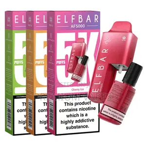 Elf Bar AF5000 Rechargeable Disposable Vape | 5000 Puffs