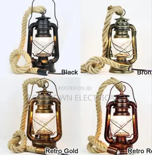 Retro Kerosene Pendant Light