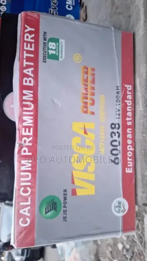 12v 100ah Visca Power Executive With18 Months Warranty.
