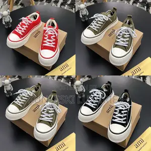 Original Ami Alexander Mattiussi Cotton Low Top Sneakers