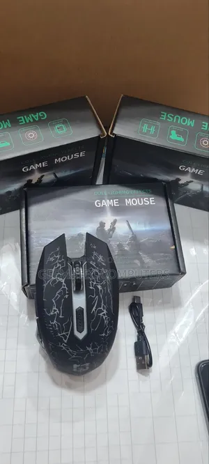 Game Mouse Wireless/ Bluetooth Rechargeable