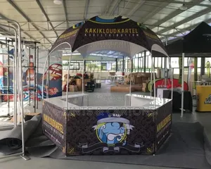 Dome Gazebo Stand Printing 07