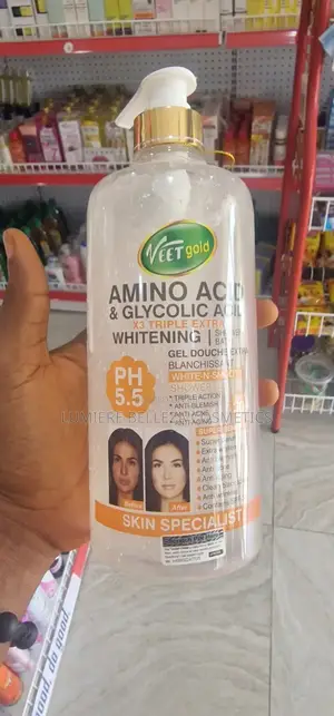 Veetgold Amino Acid Glycolic Acid Whitening Shower Bath