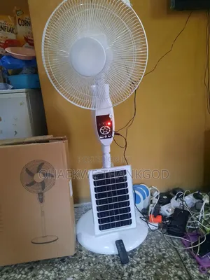 Solar Rechargeable Fan