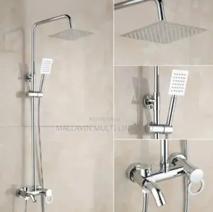 Standing Showers Chrome