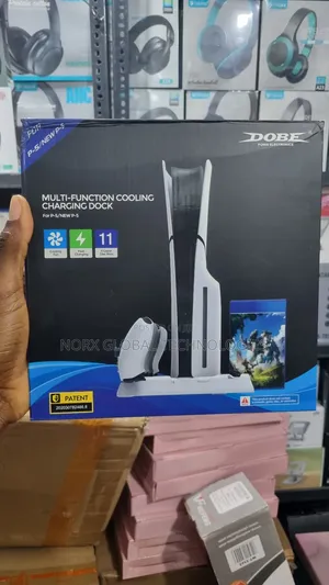 Ps5 Multi-Function Cooling Charging Dock