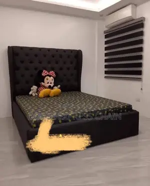 Premium Comfort Bed Frame - Fully Upholstered With Foam Pad