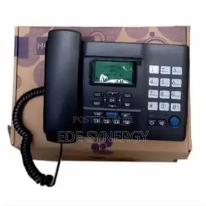 Hauwei Latest GSM Simcard Table Phone With Keypad Backupligh