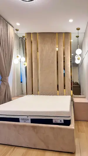 Luxury Upholstered Bed Floor With Full Foam Cushioning