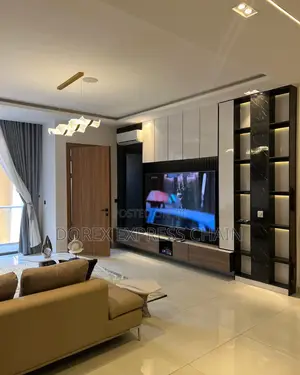 Industrial TV Console With Metal Frame - Strong Stylish
