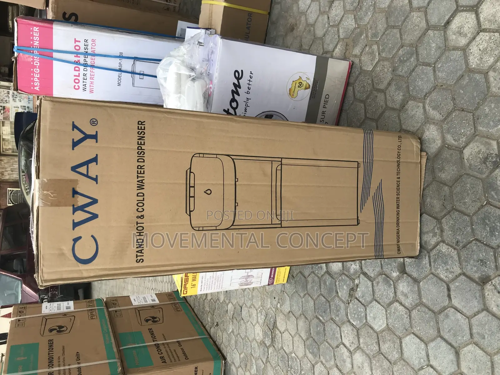 Cway Water Dispenser With Storage