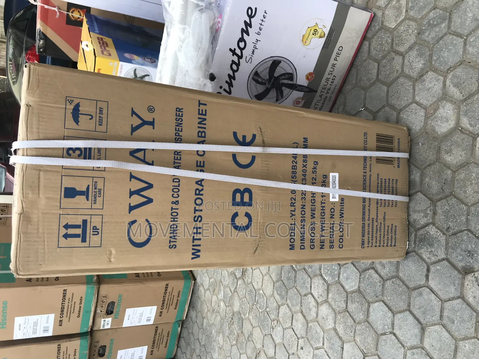 Cway Water Dispenser With Storage