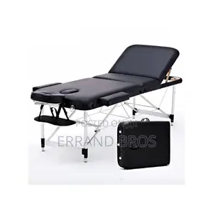 3 Section Foldable Spa Bed/Massage Bed/Table - Iron Legs