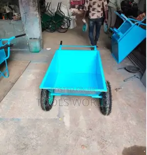 Heavy Duty Concrete Dual Wheel Barrow